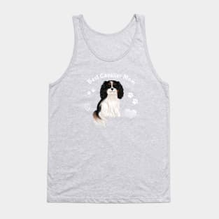 Best Tri-Colored Cavalier Mom Tank Top